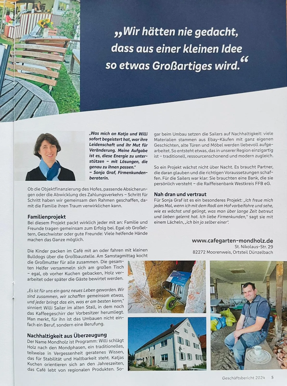 Sägespaltautomat /Brennholz von Mondholz Sailer GbR